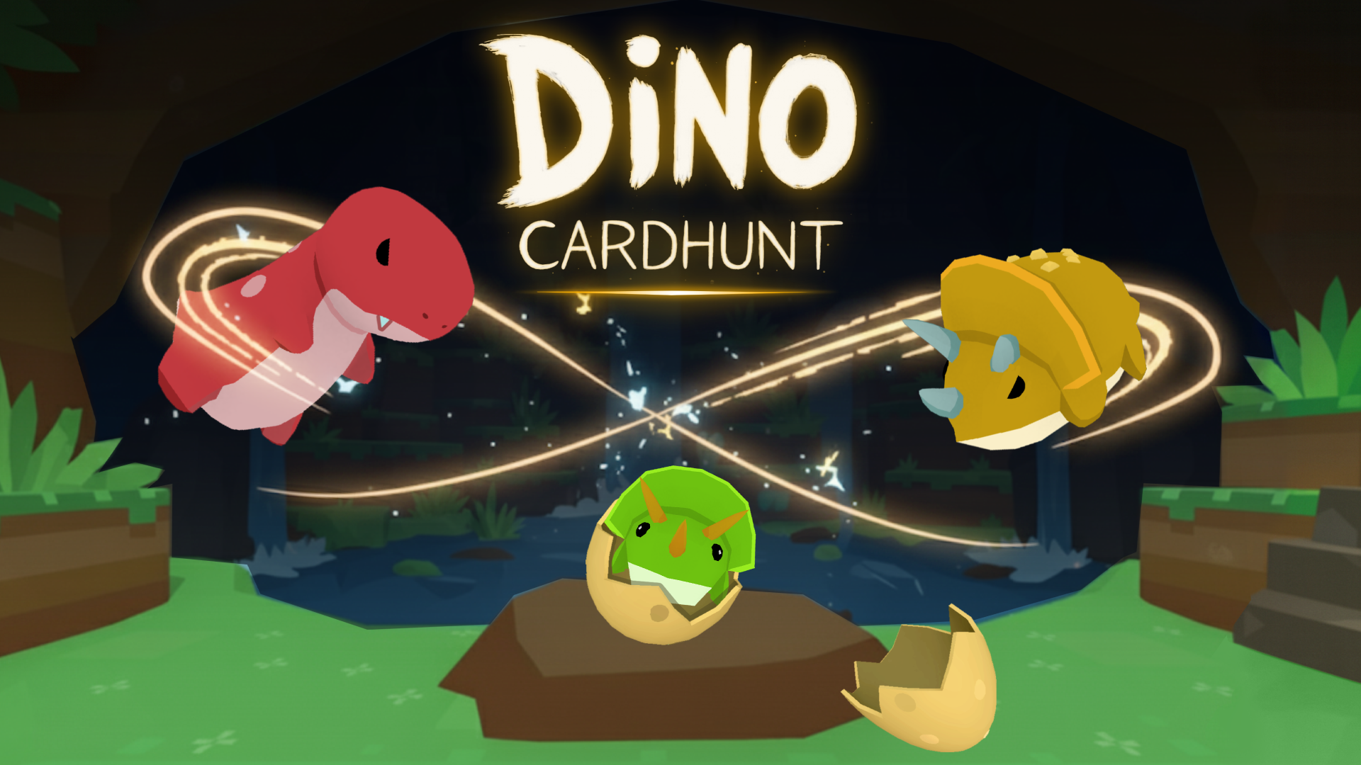 Dino Card Hunt — a roguelike deckbuilder by Mythmatic