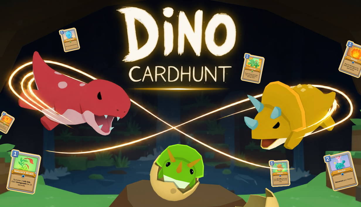 Dino Card Hunt key art